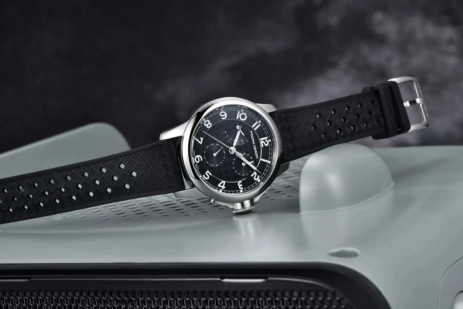 PAGANI DESIGN Original 40MM Men multifunction Quartz Watch VH88 100M Waterproof Luxury Sapphire Glass Stainless Steel Watch Mens