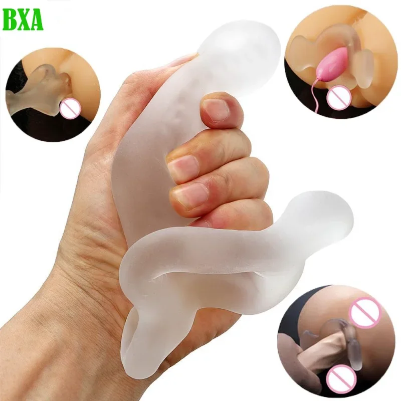 Long Life TPE Soft Butt Plug Prostate Massager Masturbator Hollow Anal Plug Male Penis Dildo Sex Toy For Women Men