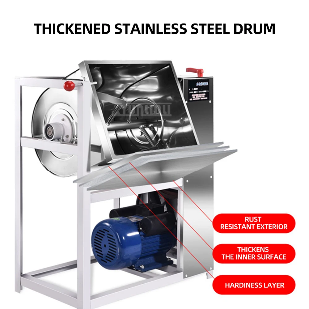 25 كجم خلاط العجين الأوتوماتيكي التجاري سعة كبيرة خلاطات خلط الدقيق آلة العجن