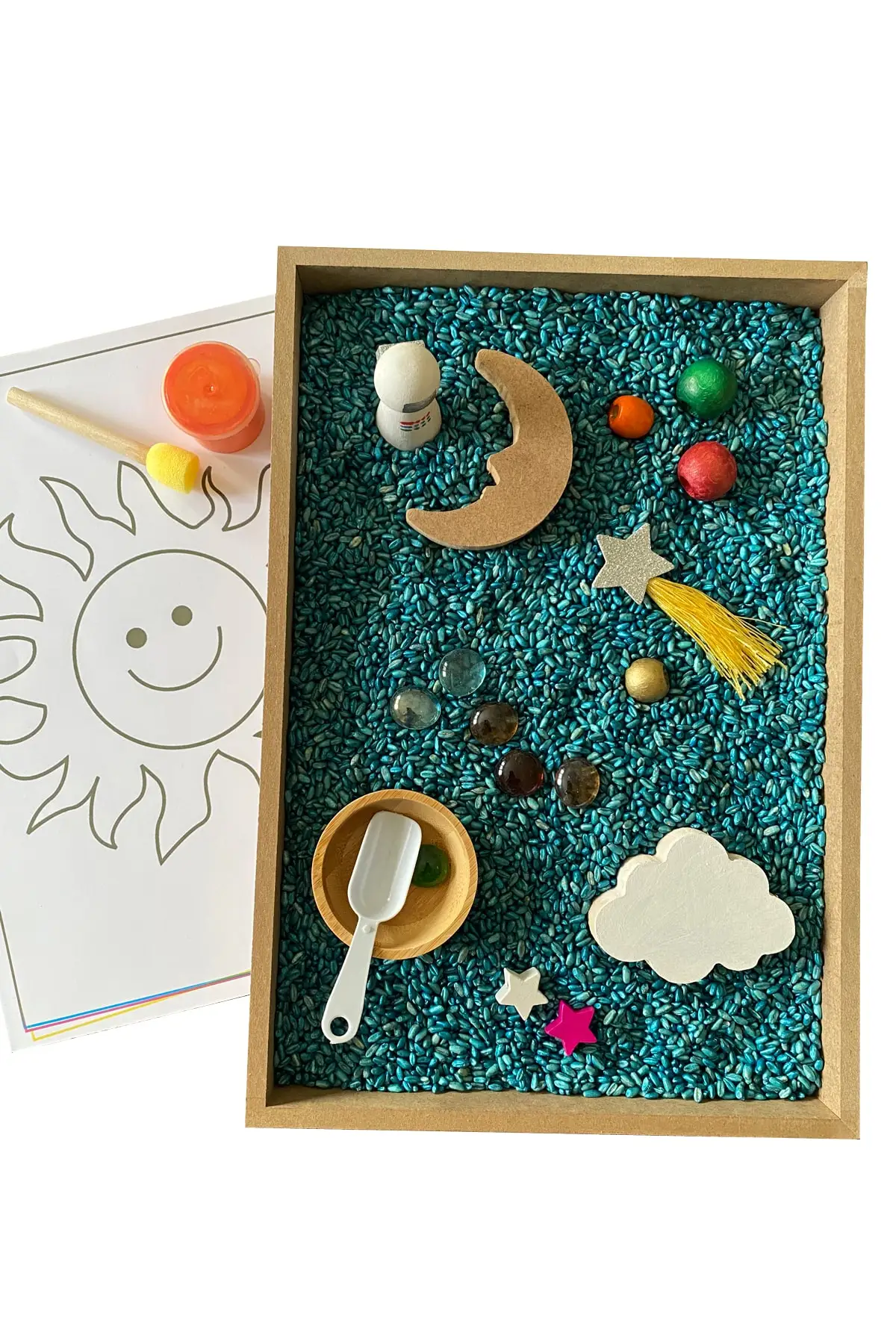 Wooden Activity Set-Montessori Toy