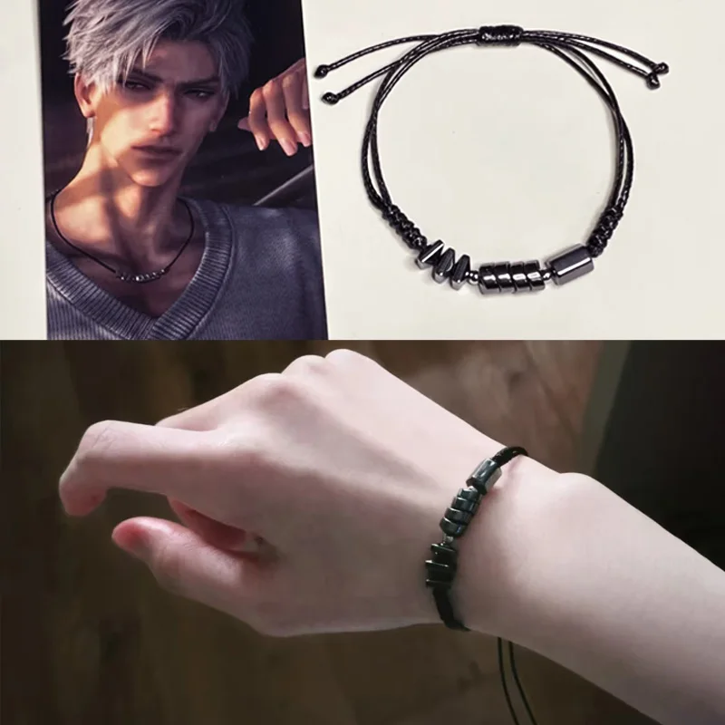 Serie Love and Deepspace Sylus Pendientes collares pulseras anillos accesorios un regalo para mi amigo