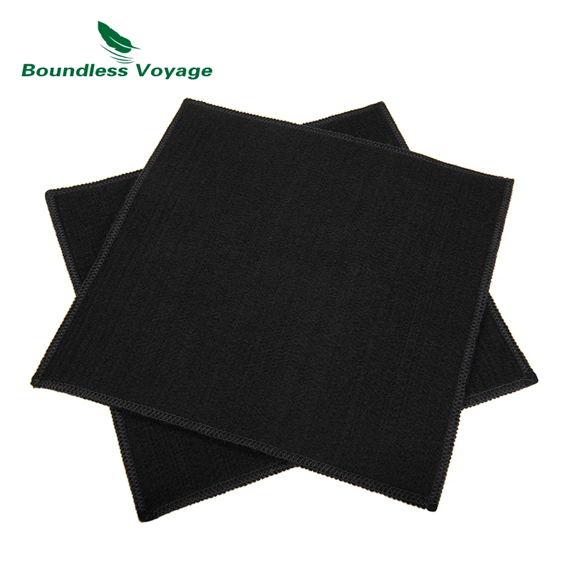 Boundless Voyage Fire Blanket for Heat Resistant Welding Blanket 1472°F Flame Retardant Carbon Felt for Grill Stove Protection - view 3