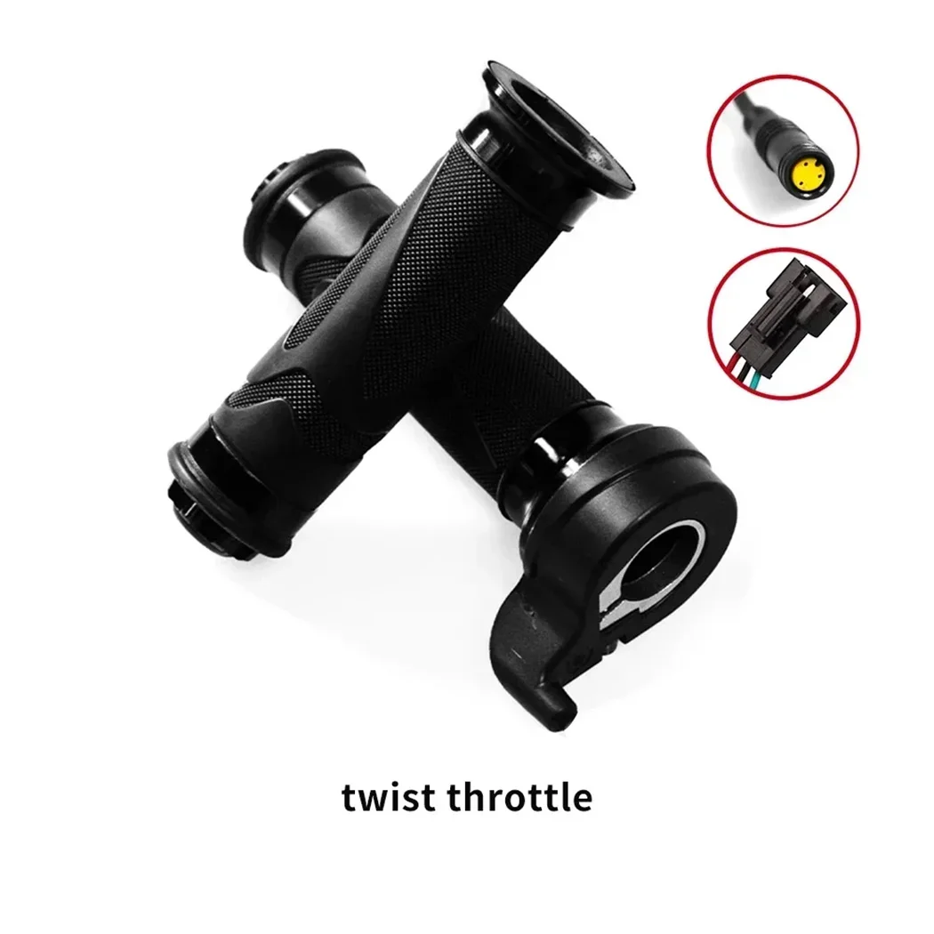 Wasserdichter E-Bike-Drehgasgriff für Bafang-Motor 24V 36V 48V mit Anschluss, universelles Ersatzteil zur Geschwindigkeitsregelung – Detail 1