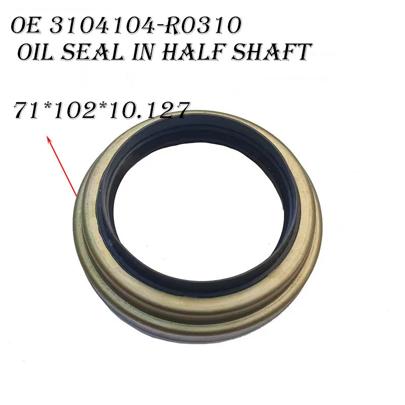 ل JAC Sunray الأمامي والخلفي تحمل مانع تسرب الزيت OEM 3001002R001-AM 2400009-HF14015 3104104-R101 9706010760 3103070R002 #6