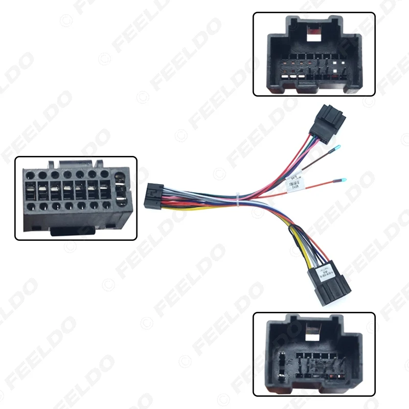 Car Radio Audio 16PIN DVD Player Power Calbe Adaptor For Chevrolet Captiva Stereo Wire Plug Wiring Harness