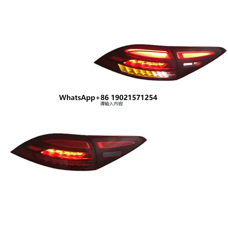 

Pair New Style LED 2020-2023 Taillight Assembly Upgrade for Mercedes Benz GLE 2017-2019 Rear Lamp Car Tail Lights