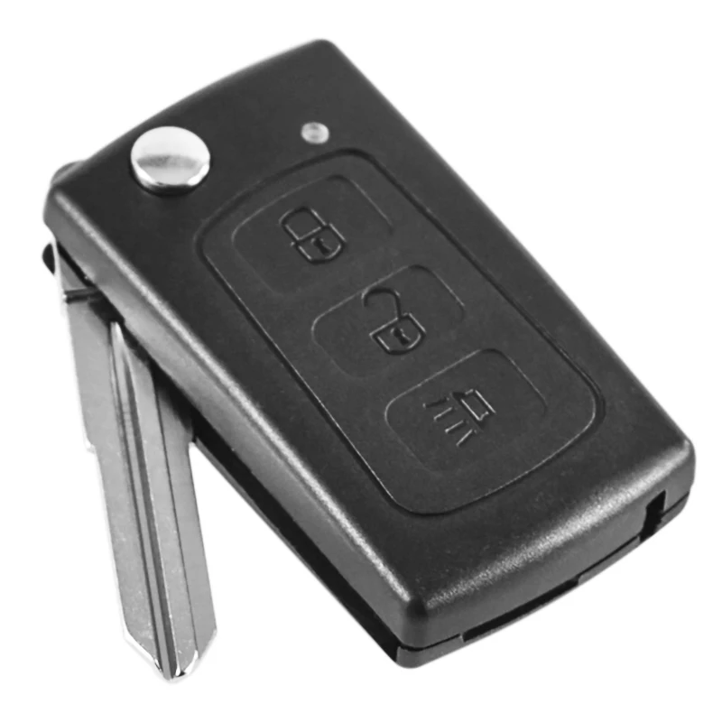 Car Key Box Remote Control Flip Shell Foldable RemoteControl Flip Shell Fob Blade 3 Buttons Suitable Harvard H3 H5