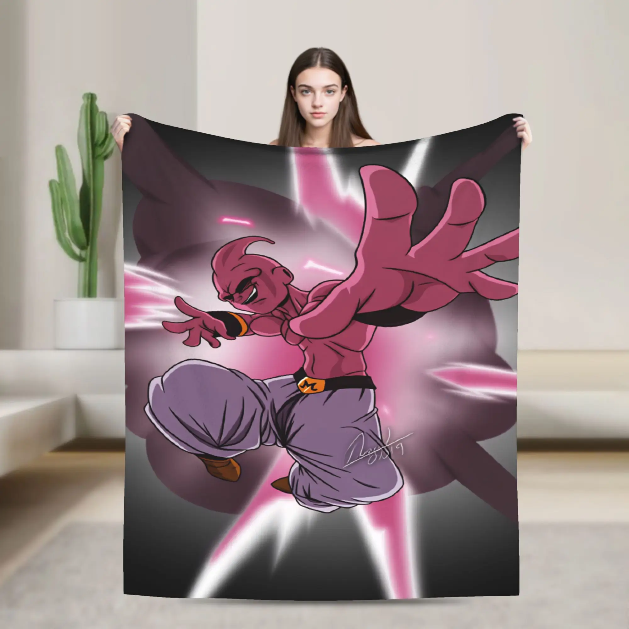 Pinks Monster  Soft Blanket Dragons Balls Students Plush Bedding Throws Fashion Outdoor Flannel Bedspread Sofa Bed Cover