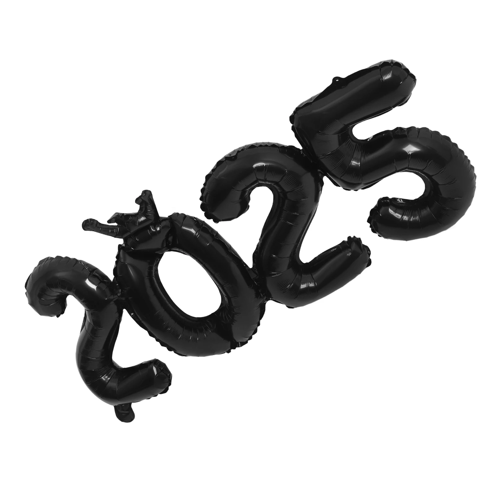 

40 Inch 2025 Number Balloon Set Crown Connected Aluminum Foil Happy New Year Decor for Party Backdrop Arch Celebration Event