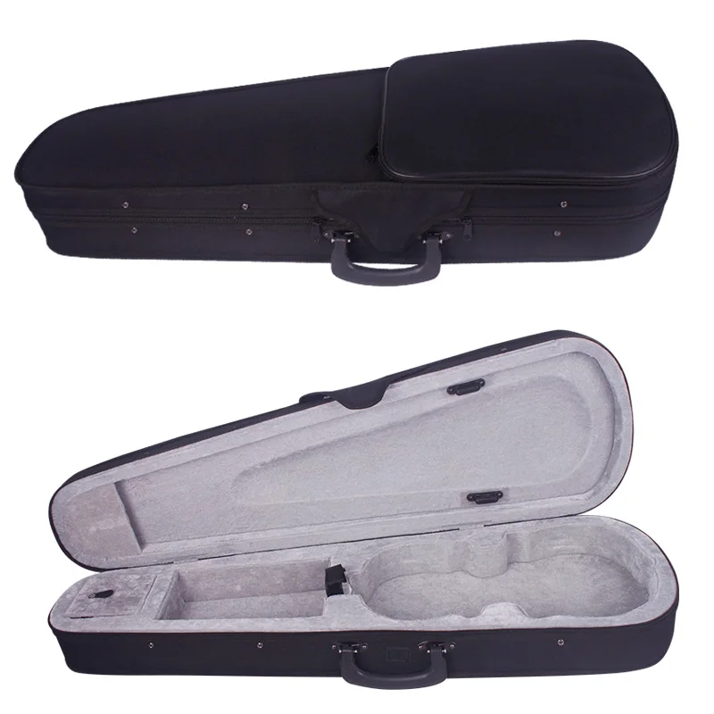 HaoCheng Enhanced Hard  Violin Case Lightweight Practical Box for Violin Storage And Transportation