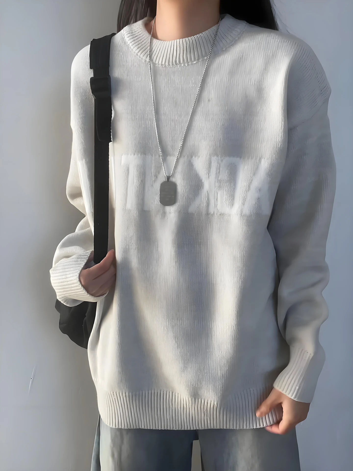 

Легкий американский Sle круглый Ne трикотаж мужской зимний ленивый Sle внутренняя одежда тяжелый калибр Boting irt вышивка буквами