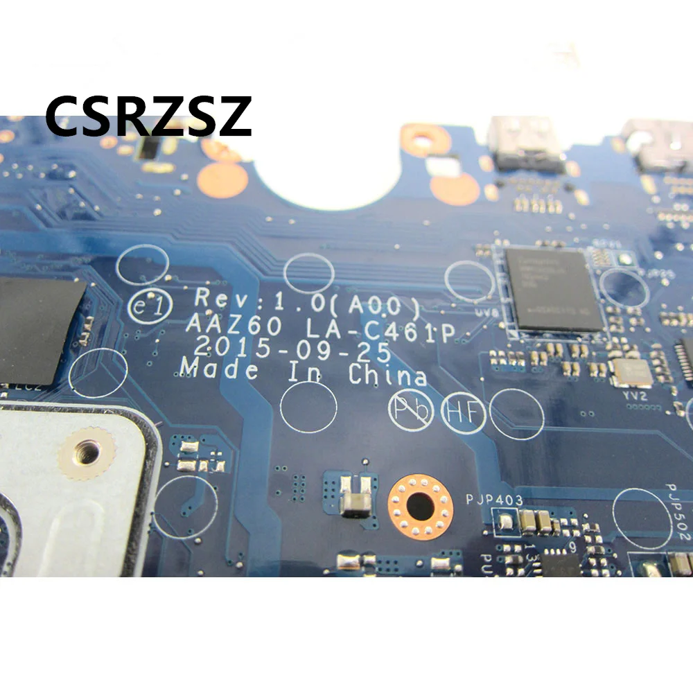

CSRZSZ Высокое качество для ноутбука Dell Latitude E7470, материнская плата с процессором i7-6650u CN-0YDW8F 0YDW8F LA-C461P, работает идеально