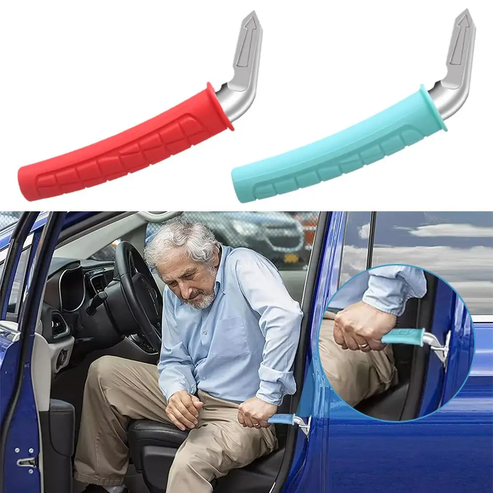 Car Door Assist Handle Car Door Handle Elderly Car Load Handle Bar Assist Stability Door Capacity Auto Support 450lbs Aid U5D0