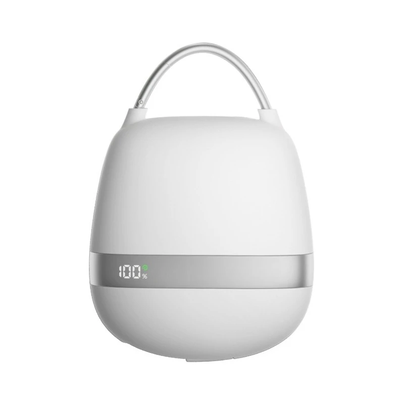 10000mAh Power Bank with Outdoor Wearable Hook Retractable Cable and Super Fast Charging Function Mobile Power