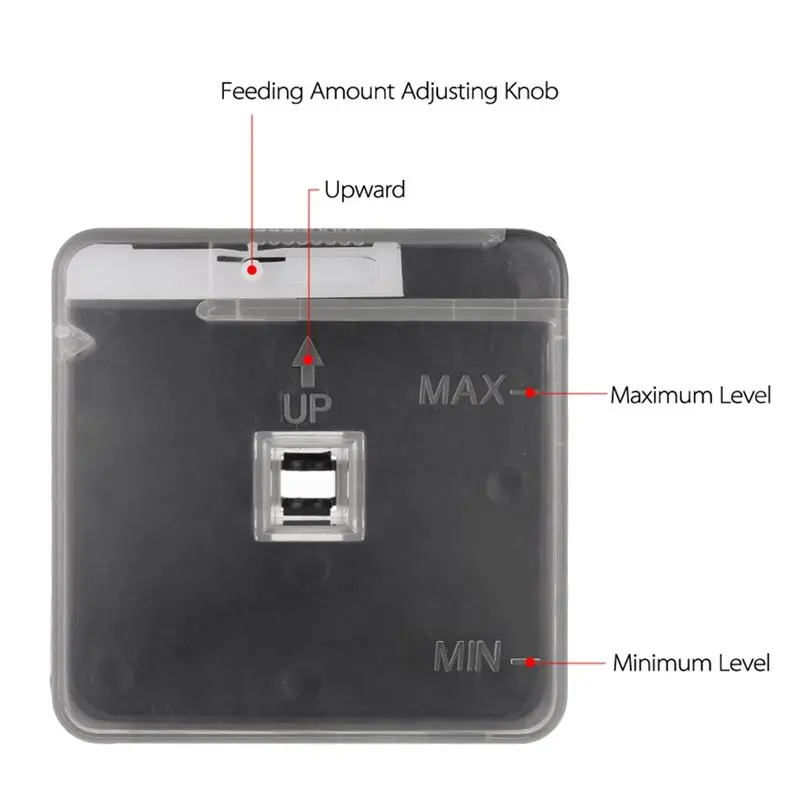 [TRENDING OFFER] Wall Mounted Automatic Aquarium Fish Feeder Timer-Battery Operated, Ideal For Home Use