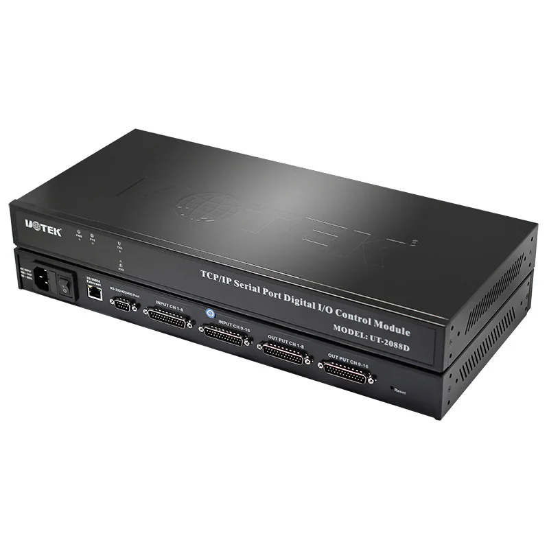 UOTEK 32-channel Opto-isolated Relay Output Control Box DB25 Output Port 12W Consumption UT-2088D
