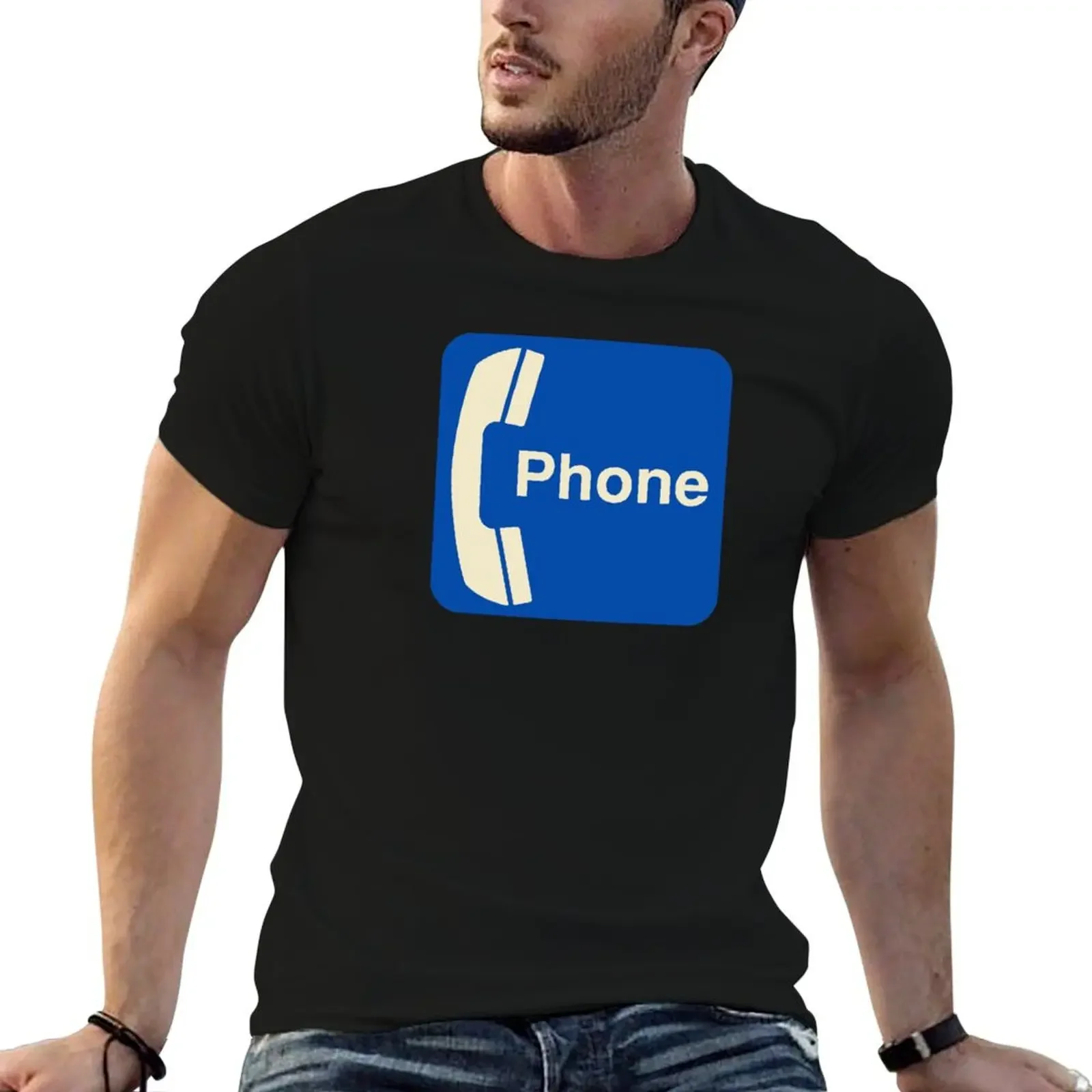 

Vintage Pay Phone Sign T-Shirt street wear Funny t-shirts funny costumes cute clothes outfits for men