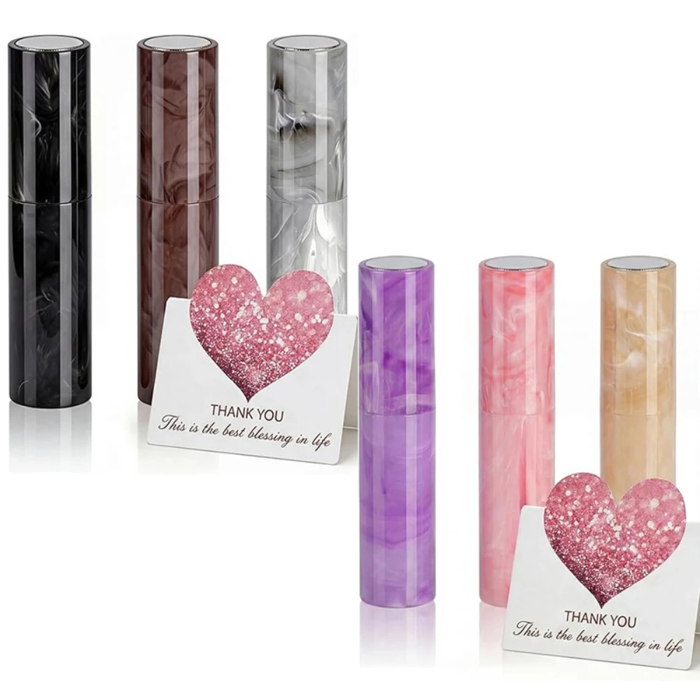Neuer Heißer 10ml Nachfüllbarer Parfüm-Zerstäuber mit Marmormuster, Tragbare Mini-Sprühflasche, Leerer Kosmetikbehälter für Düfte