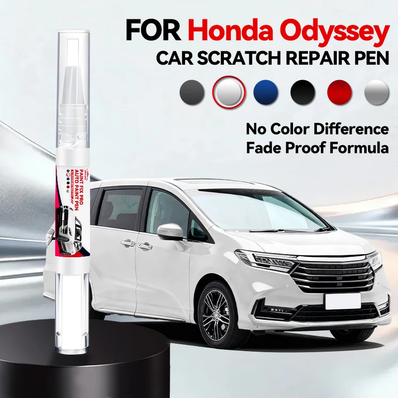 

Ручка-корректор для ремонта краски Honda Odyssey, средство для удаления царапин, аксессуары для авто, черный, белый, серебристый, синий, красный цвета