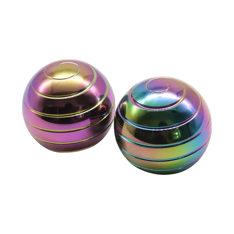 Fun Spherical Toys Desktop Spherical Gyro Colourful Models Rotating Stress Relieving Toys Adults And Kdis Stress Relieving Toys