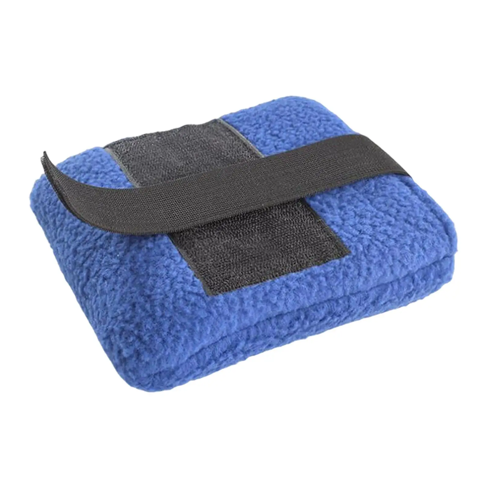 Footplate Protector Pad Velvet Soft Leg Rest Cushion Accessory for Disabled Elderly Winter