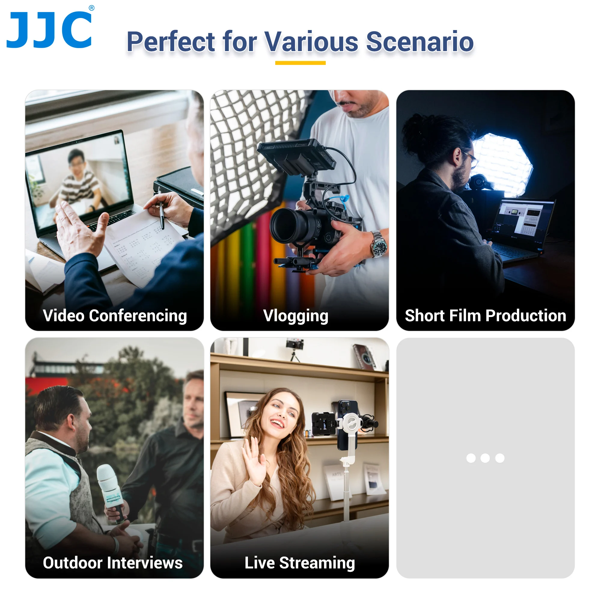 JJC 1/4 "винтовой адаптер для холодного башмака, крепление для DJI Mic/Mic 2, совместимый с микрофоном DJI, приемником, металлическая клетка для камеры, штативы