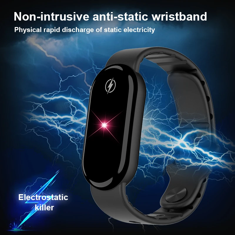 New Wireless Anti-Static Wristband - Body Static Eliminator for Winter Touch & Release Human Body Static Remover