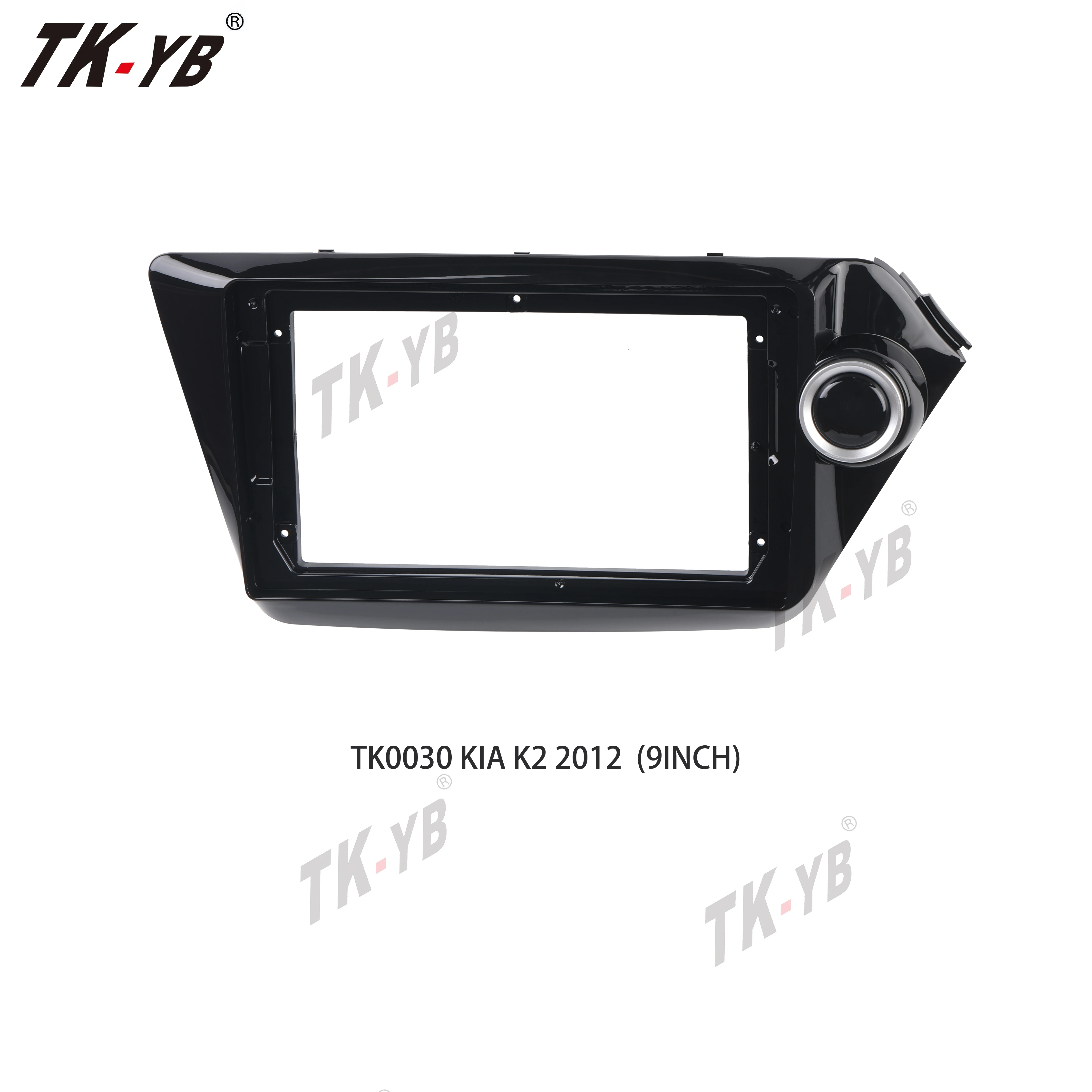 

TK-YB Car Dashboard Panel for Kia K2 2012-2015 9 Inches Frame Radio Car Android Player Navigation Car DVD Player Frame