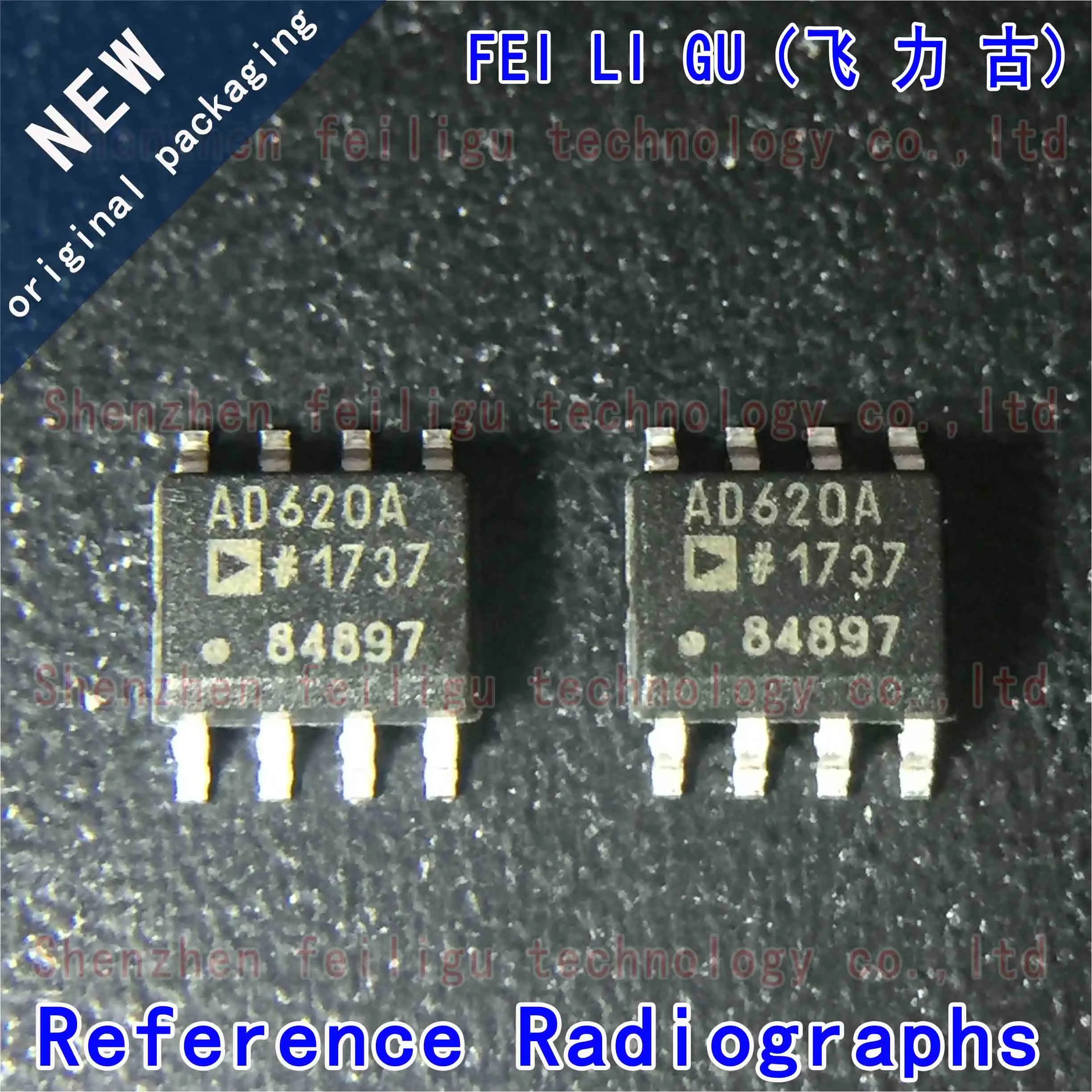 1~30PCS 100% New Original AD620ARZ-REEL7 AD620ARZ AD620AR AD620A AD620 Package:SOP8 Low Power Instrumentation Amplifier Chip