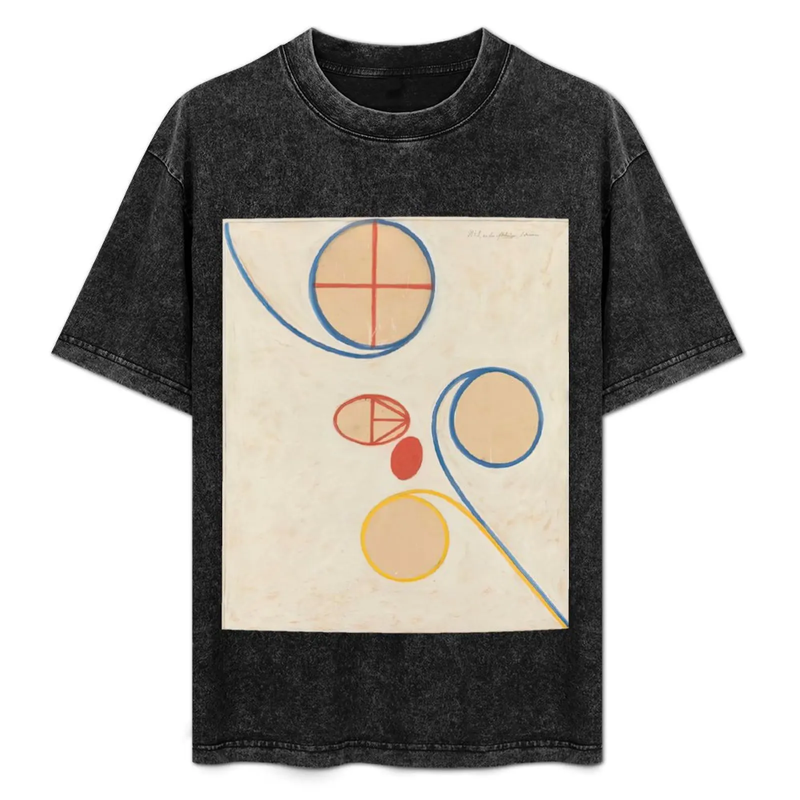 

hilma af klint paintings T-Shirt Comfortable Daily Wear Tee