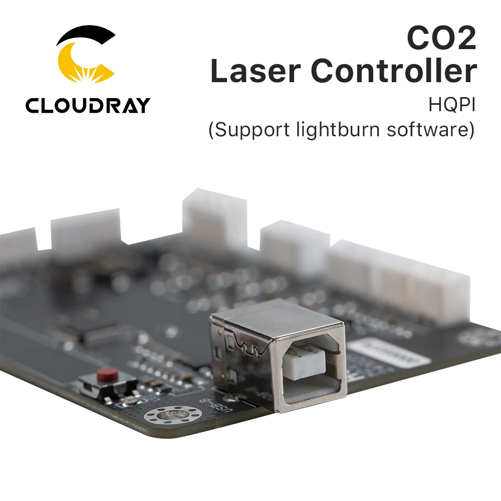 Cloudray CO2 Laser Controller HQPI High Precision for Wood Acrylic Cutting Laser Engraving Cutting Carving Machine