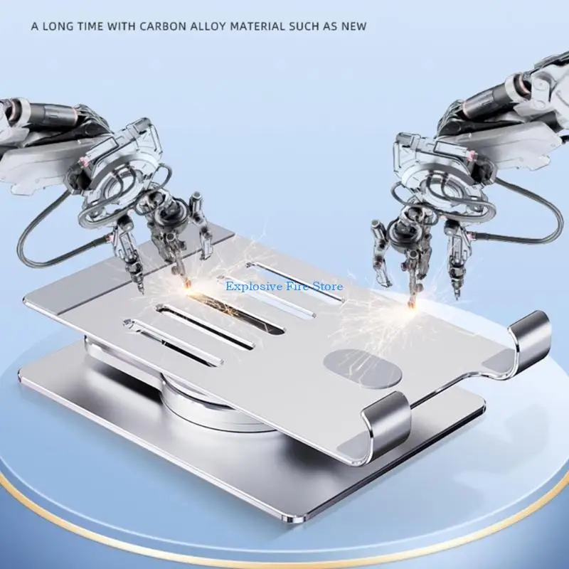 C4DB Foldable Phone Tablet Cradle Height Adjustable Bracket Phone Support