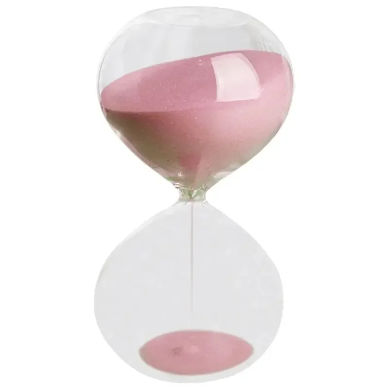 Creative 45/60min Sand Clock Hourglass Timer  Clock Sandglass Tea Timers Craft Birthday Gift As Delicate Home Decorations