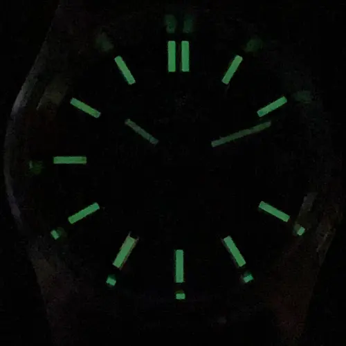 Imagen 2 del producto Reloj de buceo Tandorio de 36mm con esfera azul cielo blanco y negro luminoso de 20ATM para hombre, reloj de estilo aviador con movimiento automático NH35, pulsera de acero