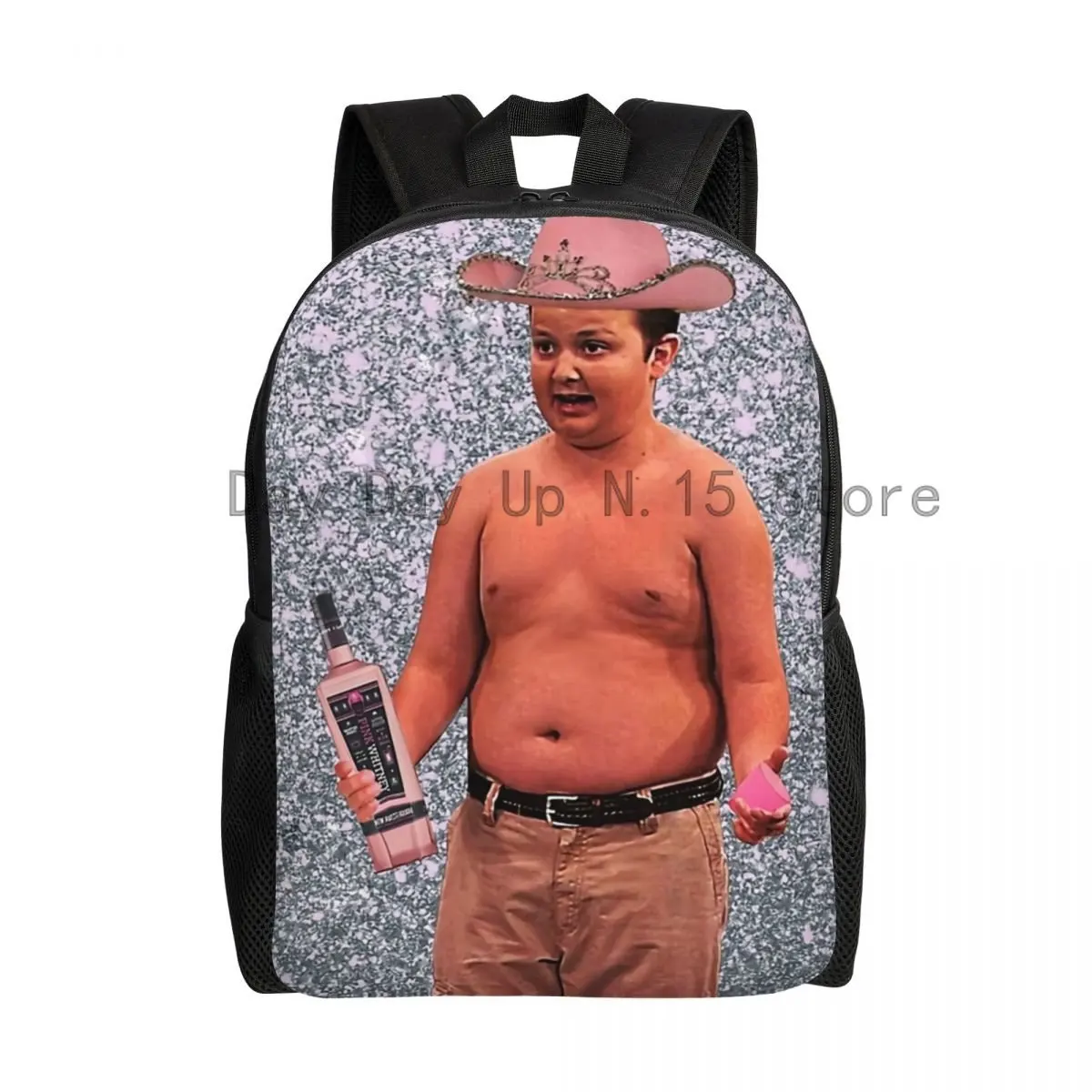 

Gibby Memes 3D Print Backpack for Girls Boys Icarly Meme College School Travel Bags Men Women Bookbag Fits 15 Inch Laptop