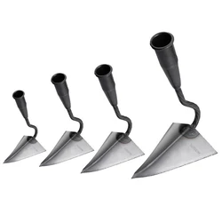 Reclaim Wastelands Triangular Hoe Sturdy Garden Tool Hand Shovel Weed Puller Hoe for Weeding Soil Loosening Garden Mini Tool