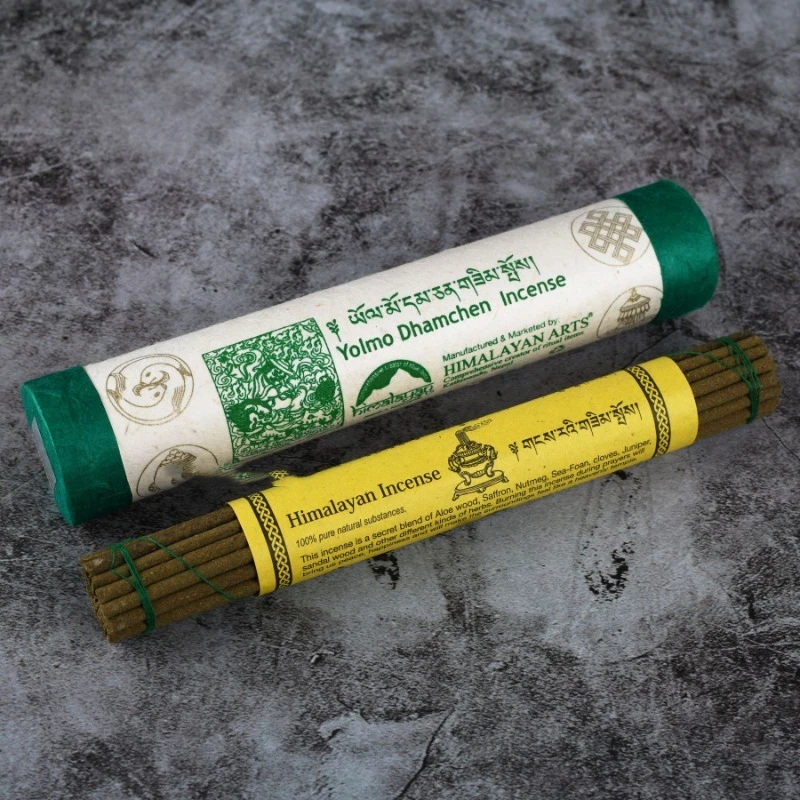 Nepal Natural Tibetan Incense, Handmade Thread Incense, Home Indoor, Ritual, Soothes the Spirit, Purifying the Air