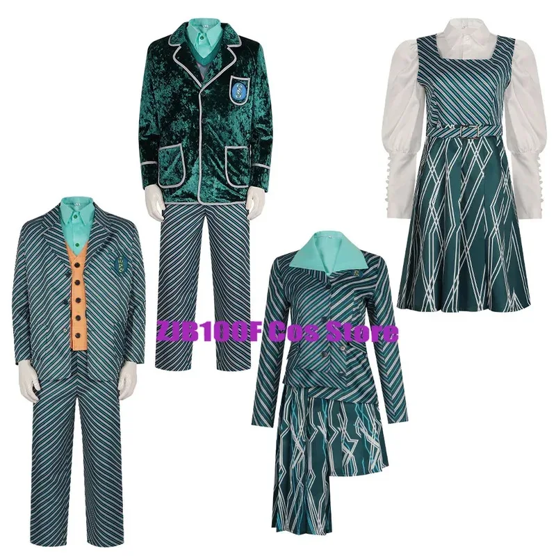 

Anime Wicked Elphaba Cosplay Costume Film Part One School Uniforms Suit For Women Girls Men Adult