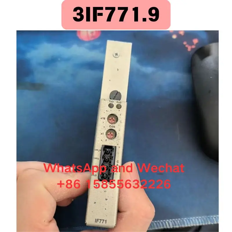 Brand New Original Used 3IF771.9 Communication card Functional test OK Fast delivery