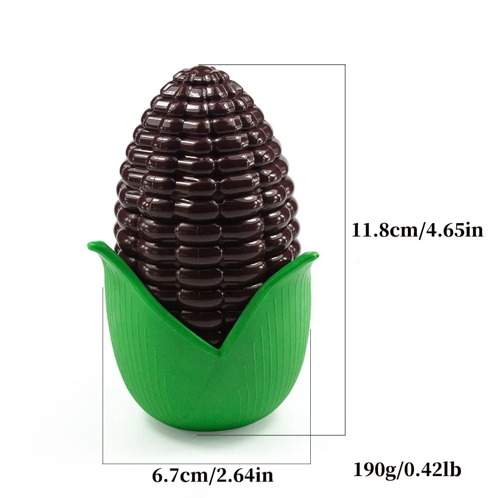 Creative Corn-Shaped Manual Herbal Grinder, 4-Layer Detachable Portable Pocket Grinder, 6.7cm Diameter, Durable Zinc Alloy Grinding Teeth, Easy to Clean, Decorative Small Ornament, 3 Colors Available, Smoking Accessories