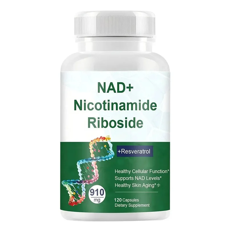 

NAD supplement 910MG containing nicotinamide ribose - anti-aging and cell regeneration health 60 capsules