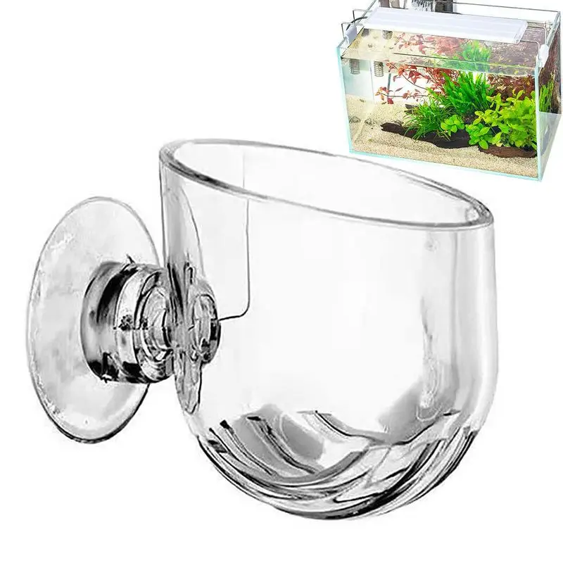 Acrylic Aquatic Plant Cup Stand Mult-Purpose Aquarium Planting Cylinder Cup For Saltwater And Freshwater Aquarium