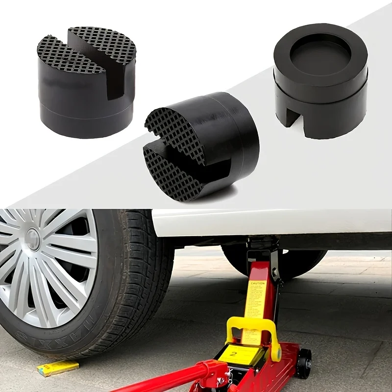 The Car Jack Supports The Rubber Block with Effective Protection for Your Car