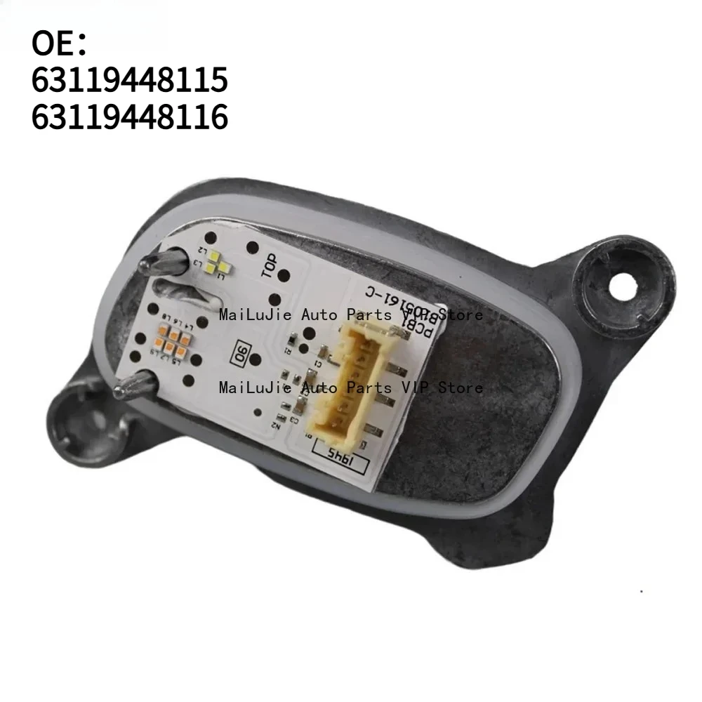 

63119448115 For 2019-2023 BMW 1/2 Series F40 118i F44 228IX M235IX White Angel Eye LED DRL Module OE 63119448116 Car Accessories