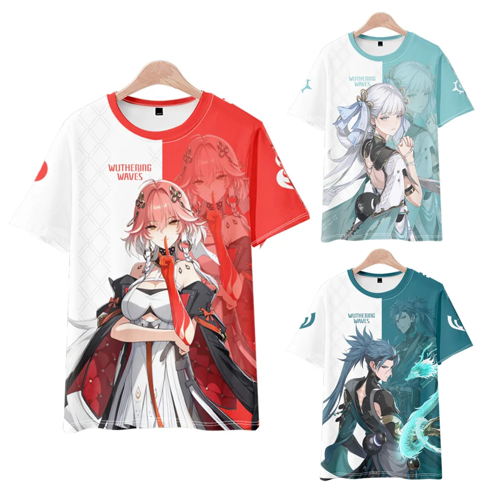 T-shirt de Cosplay de Changli Jinhsi: A Escolha Definitiva para Fãs de Wuthering Waves