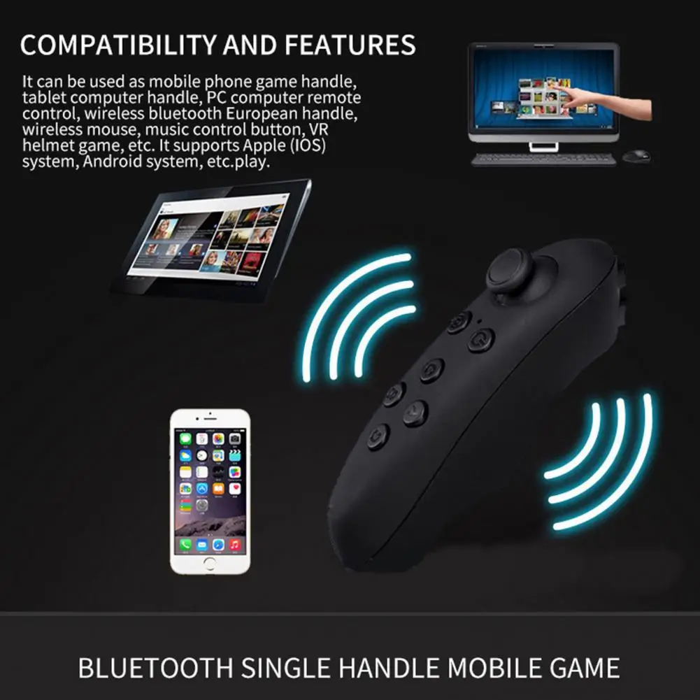 

Practical Automatic Identification Bluetooth-compatible 3.0 Game Music Video Controller Wireless Gamepad Home Supply