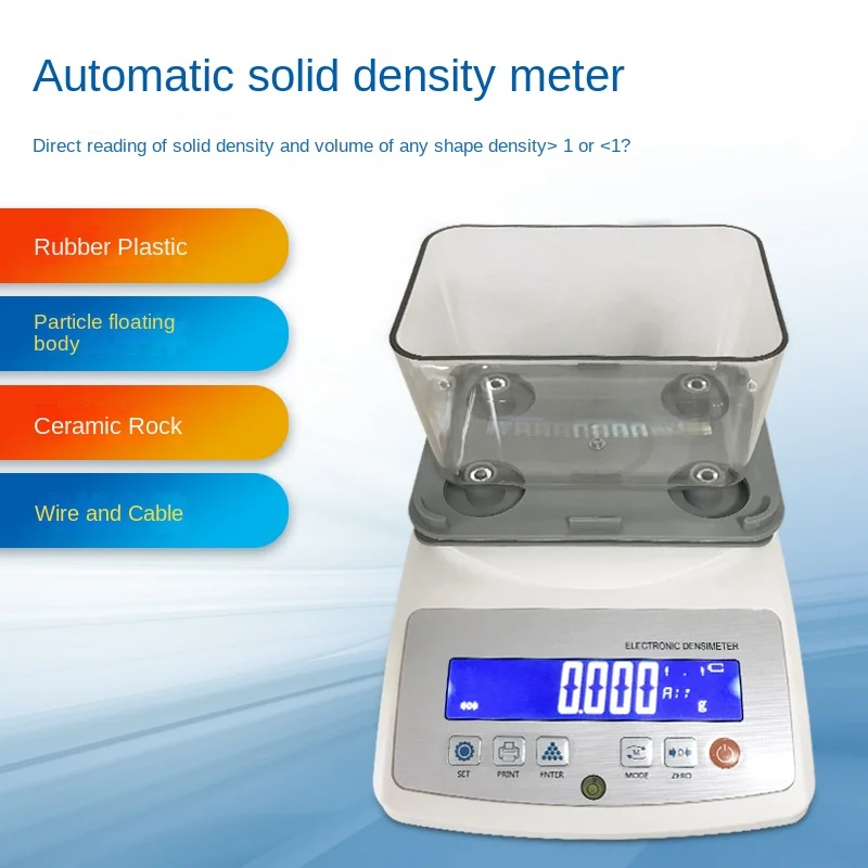 

Solid Electronic Densimeter Liquid Laboratory Precision