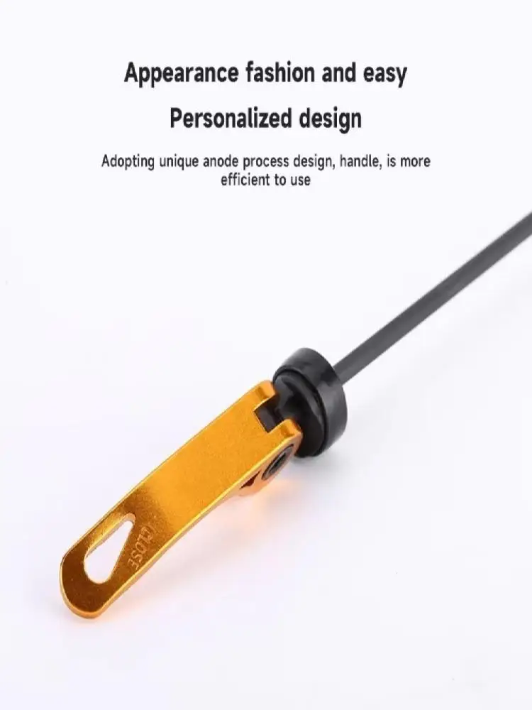 AliExpress NONE 1pair Adjustable Bike Quick Release Axles Aluminum Alloy Bicycle Parts Front Rear Bicycle Axle 189mm 146mm Skewers Lever QR