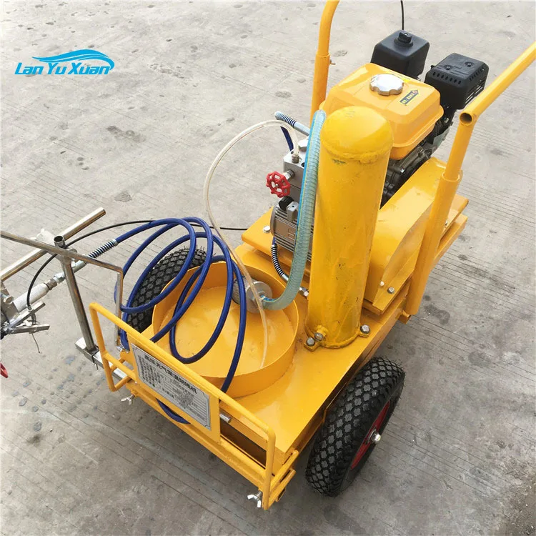 Cold Spray Gasolina Marcação Máquina com Hopper, Road Line