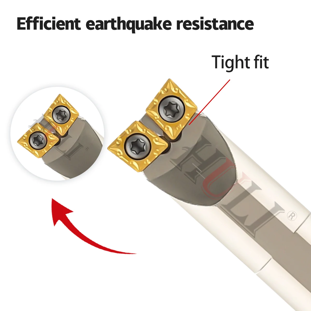 Spring steel double headed cutter bar S16Q-SCLCR06H R L S20R/S25R-SCLCR09/12 H R L Inner hole boring tool holder CNC tool holder
